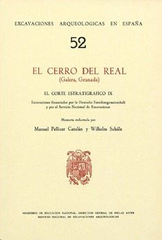 El Cerro del Real (Galera, Granada): el corte estratigráfico IX