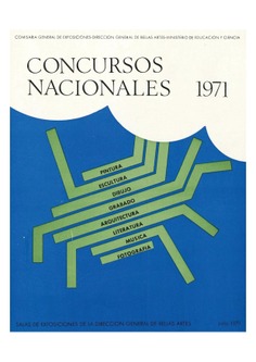 Concursos nacionales de bellas artes 1971