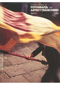 Certamen Nacional de Fotografia sobre Artes y Tradiciones Populares 1990