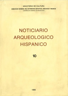 Noticiario arqueológico hispánico. Arqueología-tomo 10