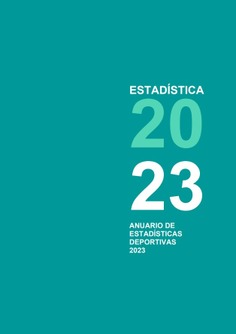 Anuario de estadísticas deportivas 2023
